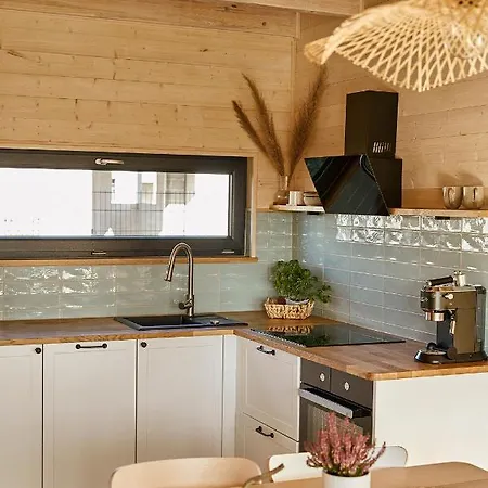 Prázdninový dům Wood House Podgrzewany Basen I Balia Trzęsacz