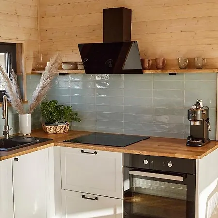 Prázdninový dům Wood House Podgrzewany Basen I Balia Trzęsacz